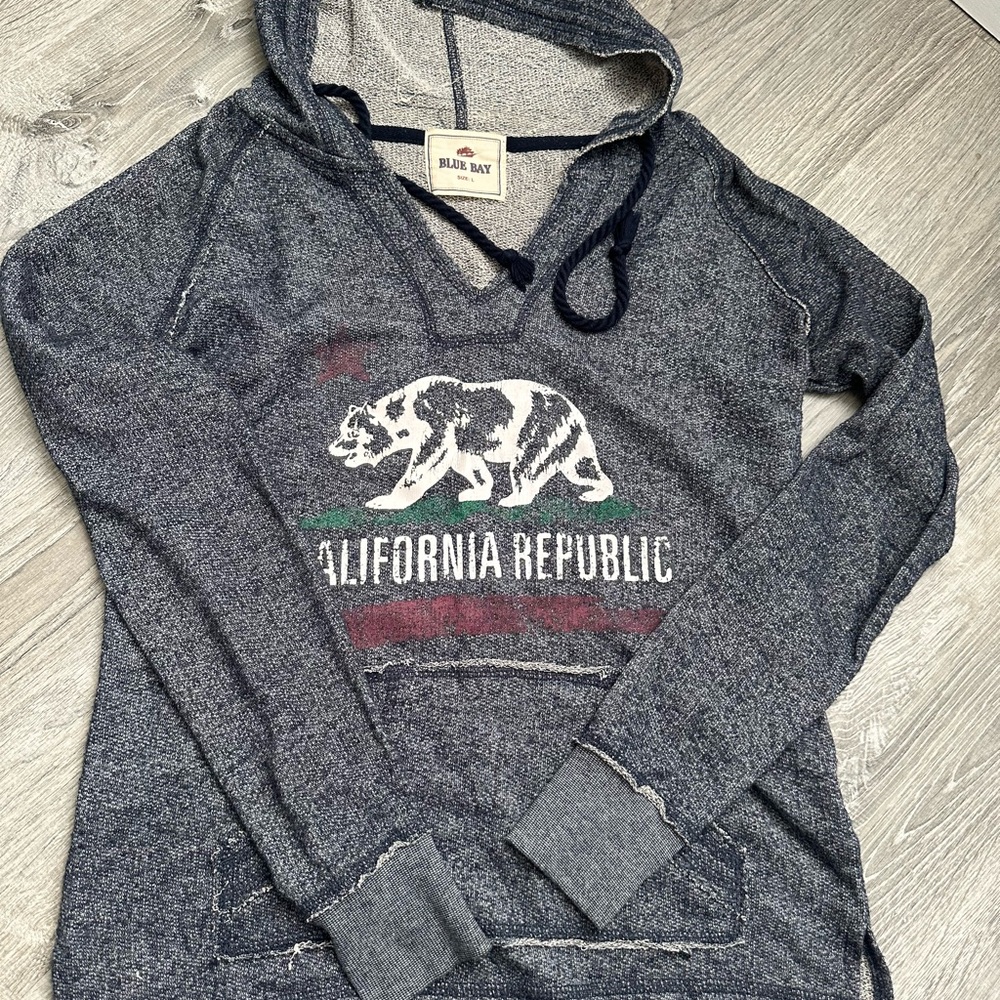 Women's Gray Hoodie Sweater